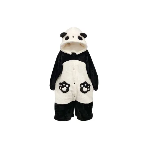 O'MESIK Дом Onesies Женские Черный Белый