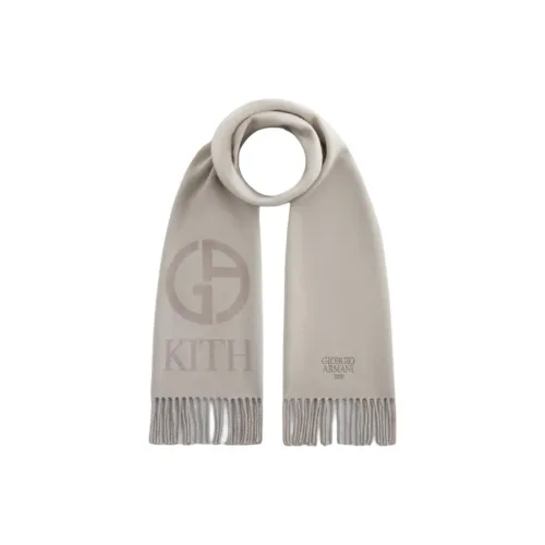 KITH Collaboration Кашемировые Вязаные Шарфы Мужские