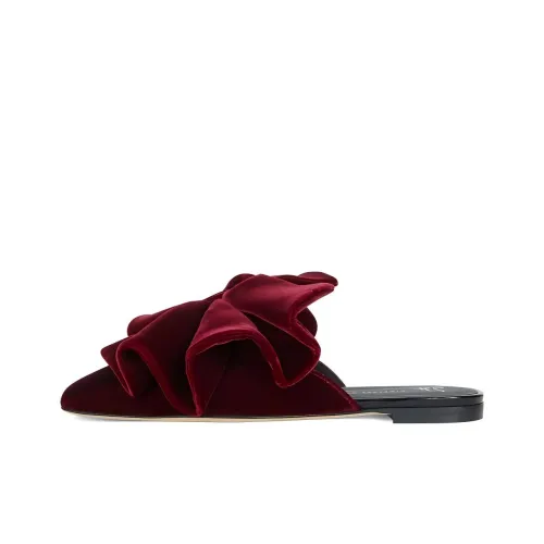 Giuseppe Zanotti GZ Домашние тапочки Женские Red