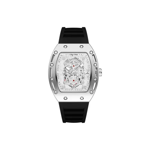 Clip Clop Кварцевый механизм Мужские часы 43 мм Белый