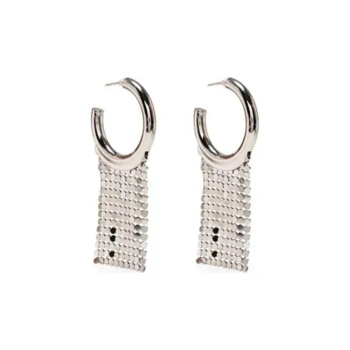 Paco Rabanne Брасс Серьги Женские Серебряные