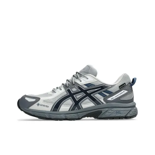 Asics Gel Venture 6 Беговые кроссовки Низкий верх Светло-серый Унисекс