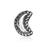 Серьги-гвоздики "Звезда и Луна" с бабочкой - Серьги-гвоздики "Луна"