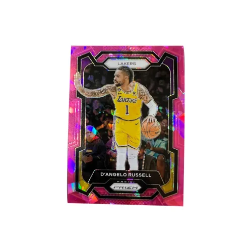 PANINI RUSSELL Лейкерс Waterla Prizm Collection Crush Ice MOST Beautiful Refraction Player Card Rare Card