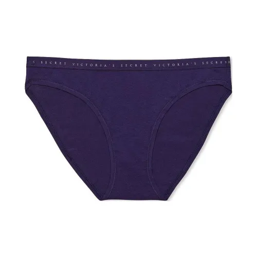 Victoria's Secret Эластичный хлопок Бикини Panty Цвет аметиста Нижнее белье Женские 1 шт Цвет аметиста Кристальный