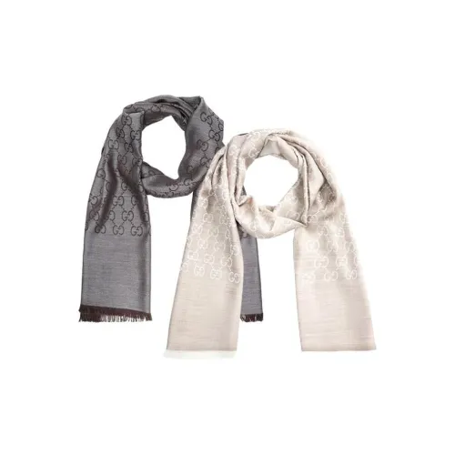 GUCCI Шерсть Вязаные Шарфы Унисекс Разноцветные