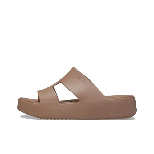 Crocs Slip-on с устойчивыми амортизаторами женские коричневый