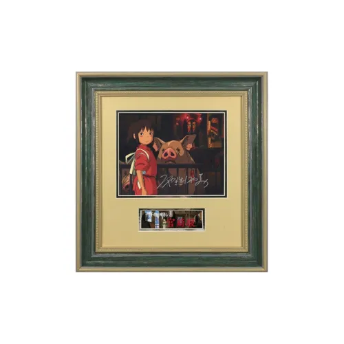 Three For Хаяо Миядзаки Директор Студии Ghibli Ручная Подпись Коллекционный Уровень ФОТО