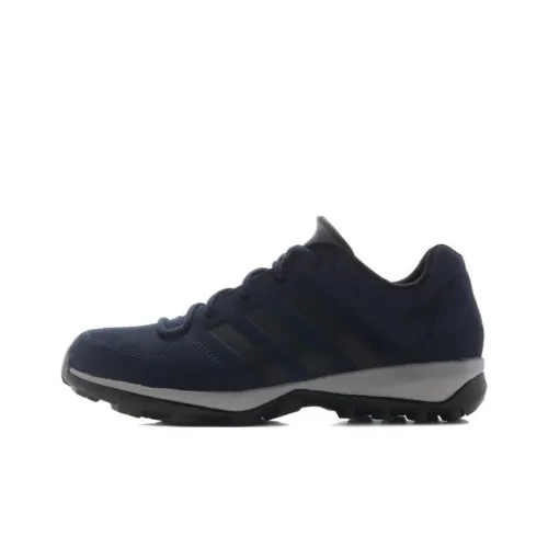 Adidas Daroga Plus Slip-resistant Abrasion-resistant Low Top Streetwear Men's Dark Blue Adidas Daroga Plus Противоскользящий Устойчивый к истиранию Низкий Топ Уличная обувь Мужская Темно-синий