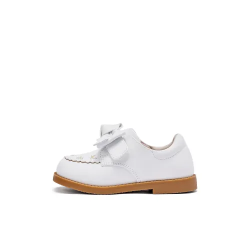 DAVE&BELLA Детская кожаная обувь Low Top Ecru Для дошкольников