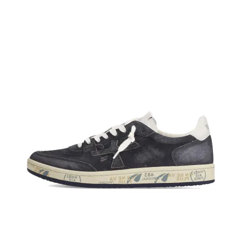 Кроссовки для скейтбординга PREMIATA Low Top Черные Мужские