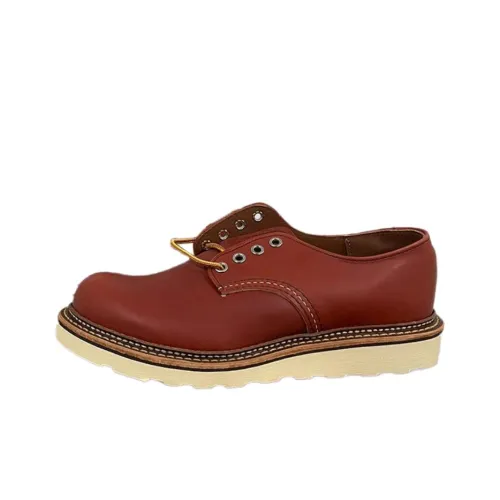 Red Wing Мужские повседневные туфли Low Top Коричневый Красный Мужской