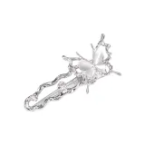 Жидкость Бабочка Заколка для волос [Белый]