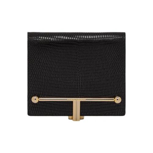 Strathberry Smooth Calfskin Wallet Women's Black