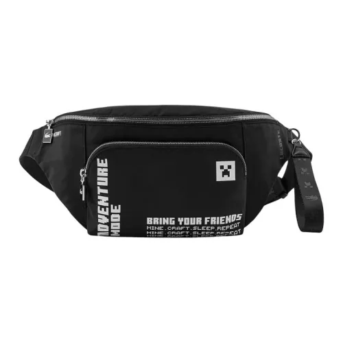 LACOSTE Collaboration Полиамид Одно плечо Через плечо Бананка Маленький Женский Черный