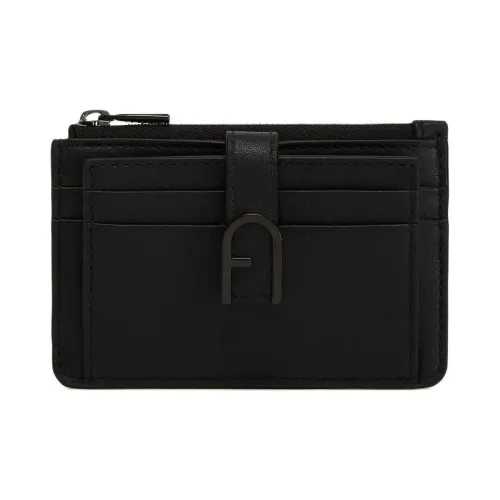 Furla Кошелек из коровьей кожи держатель для карт женский черный