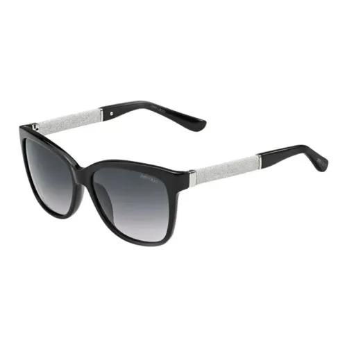 Jimmy Choo Прямоугольные Солнцезащитные очки Женские Черные