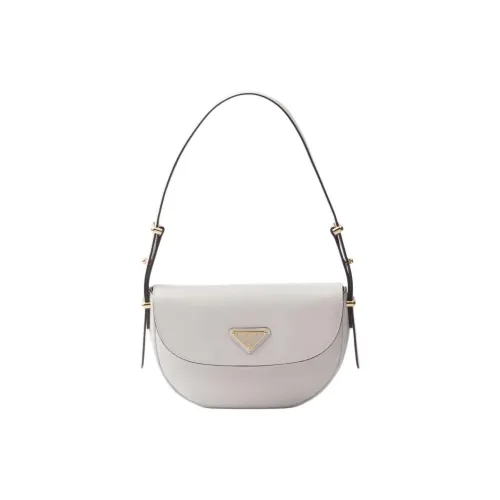 PRADA Сумка из кожи Сумка через плечо Сумка для рук Женская белая