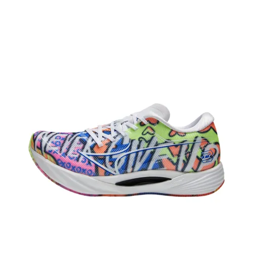 HEALTH KM3C+ Беговые кроссовки Низкий топ Белый Зеленый Синий Унисекс