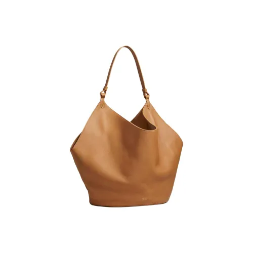 KHAITE Телячья кожа Сумка Женская CAMEL