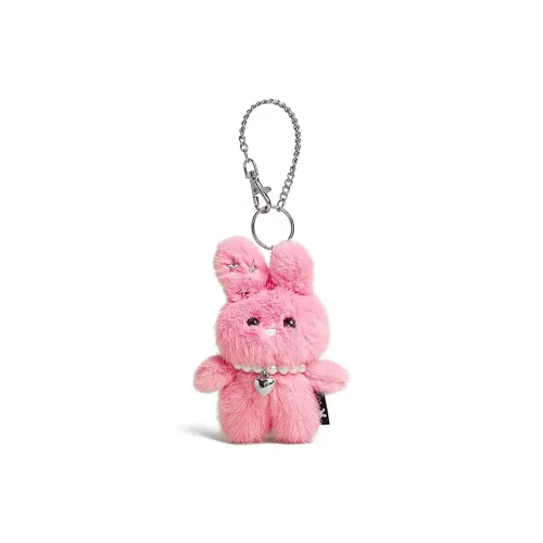 X3COMMUNE Дофаминовая одежда Pink Rabbit Toy Куклы Плюшевый Брелок Рождественская коробка 12 см Рекомендуемый рост
