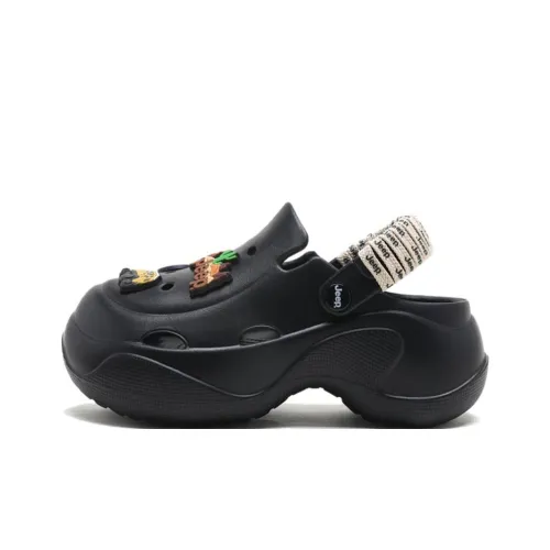 JEEP Сабо Черный DIY Кружево Вверх [Улучшенный] Женские