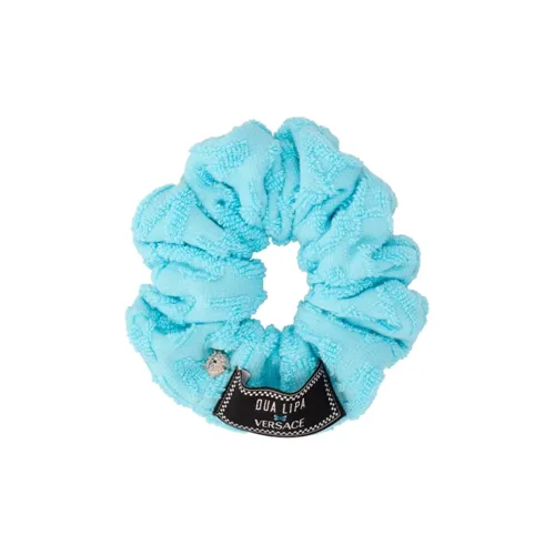 VERSACE Угольный Monoxide Резинка для волос Женская Синяя