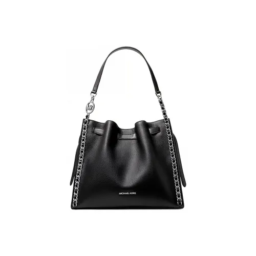 MICHAEL KORS Mina Полиуретан Сумка через плечо Большая Женская Черная