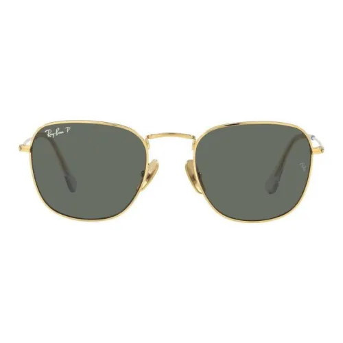 RayBan Титан Круглые Солнцезащитные очки Мужские Legend Gold