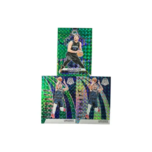 PANINI Dallas Mavericks Luka Doncic Mosaic Collection Green Fold Silver Fold Mosaic Fold Star Card Rare