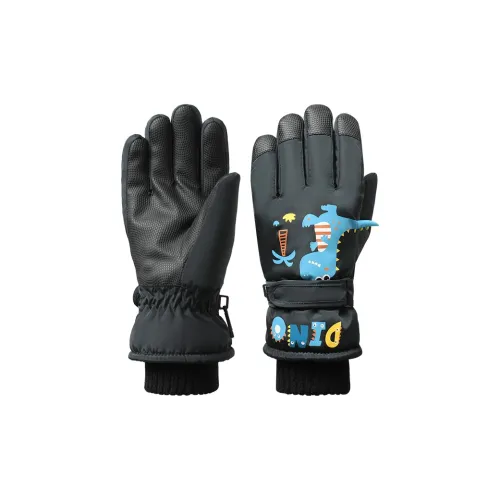 NANJIREN Утолщенные лыжные перчатки для детей