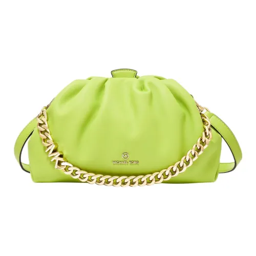 MICHAEL KORS Искусственная кожа Ручная сумка Сумка через плечо Маленькая Женская Лайм