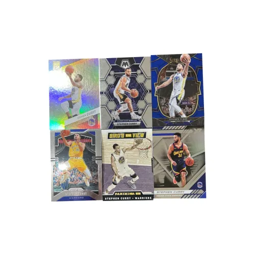 PANINI Warriors Ядерный Stephen Curry Moe GOD Серия MULTI Refraction Teka Звезда Карта Редкие спортивные карты 6 шт