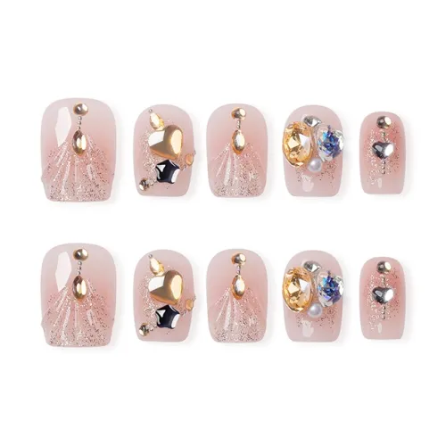 QUIET MOON Фальшивые ногти для женщин