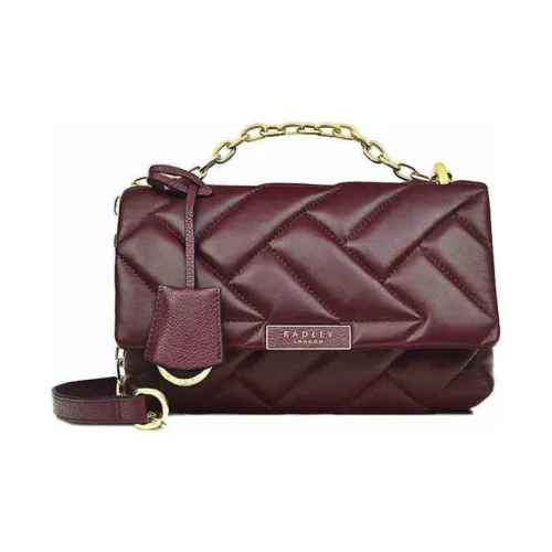 RADLEY Sheepskin Конверт Сумка Ручная Сумка Сумка через плечо Средняя Женская Красно-коричневая