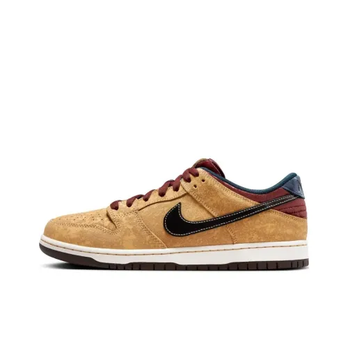 Nike Dunk SB Low 'Городской OF Cinema' Slip-resistant Abrasion-resistant Low Top Скейтборд Кроссовки Unisex Yellow