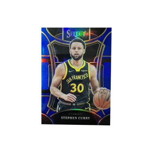 Панини Warriors Стивен Карри Мо GOD Серия Selacr Позитивный Синий Складной Первый Уровень Рефракция Звезда Карта