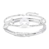 Процветание и Безопасность Пряжка [Белый] + Цветочные Браслеты