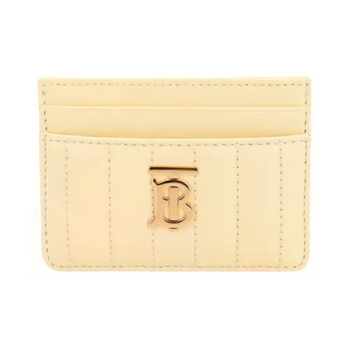 Burberry Кожа Держатель для карт Женские Желтый