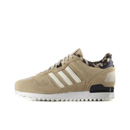 Adidas Originals ZX 700 Slip-Resistant Abrasion-Resistant Low-Top Беговые кроссовки Женские Коричневый
