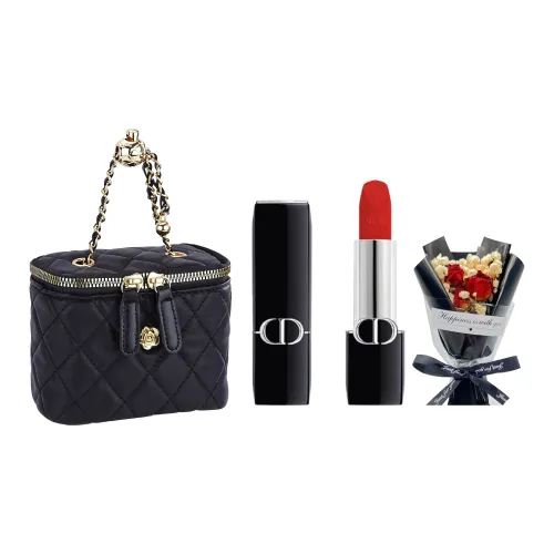 DIOR Fiery Blue Gold Lipstick Помады Женские