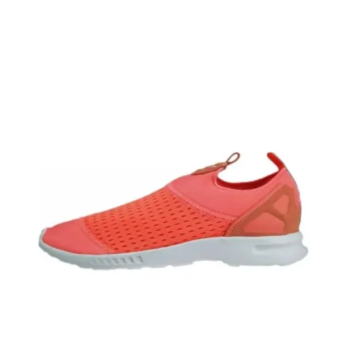 Adidas Originals ZX Flu Slip-Resistant Abrasion-Resistant Low-Top Беговые кроссовки Женские Orange