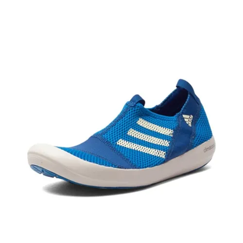 Adidas Slip-resistant Abrasion-resistant Low Top Streetwear Унисекс Blue