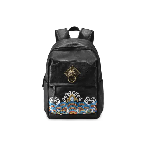 Hatsune Miku PVC Рюкзак Ноутбук Сумка Стандартная Унисекс Черный