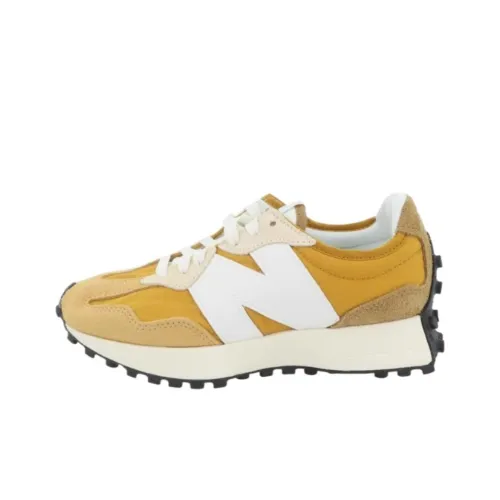 New Balance NB 327 Casual Low Top Earth Yellow/White Women's