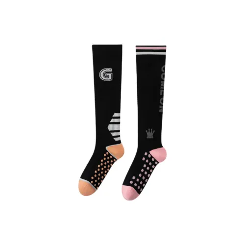 Cheemy Free Колено Высокие Носки Женские 1 Пачка Черные