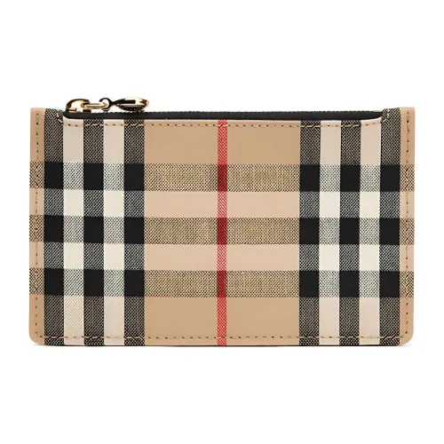 Burberry Кожа Картхолдер Унисекс CAMEL