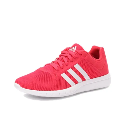 Adidas Cc Fresh Slip Resistant Abrasion Resistant Низкий Топ Беговые кроссовки Женские Красный