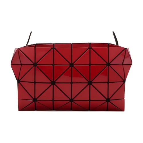 ISSEY MIYAKE Поливинилхлоридная смола Подушка Сумка Коробка Сумка Сумка через плечо Унисекс Красная