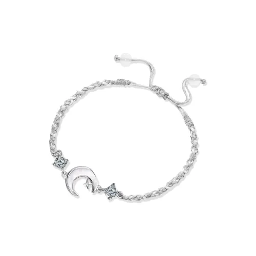 WANLIACC Ткань Звезда Захватывающая Луна Браслет Женские